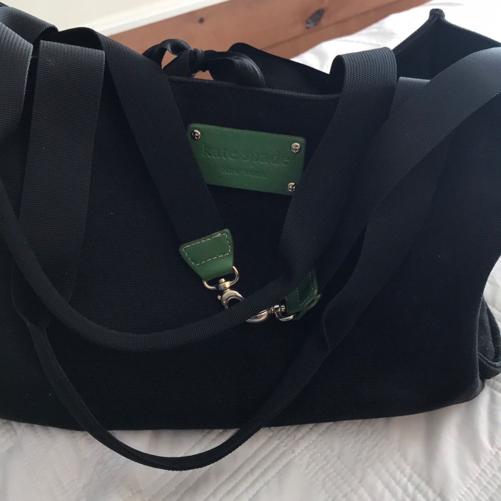 Kate Spade black Diaper bag